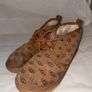UGG Brown Logo Boots